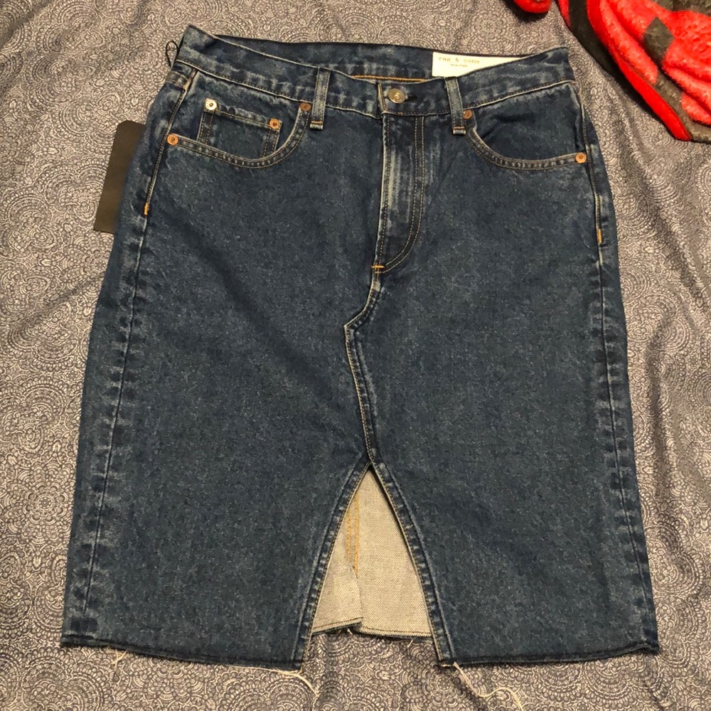 Rag & Bone Denim skirt